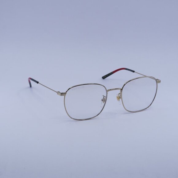 Gucci GG0681S 001 Sunglasses Gold Square Frame, Clear Photochromic Lenses - Picture 9 of 10